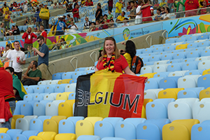 me at World Cup Rio in 2014 Picture Ilse